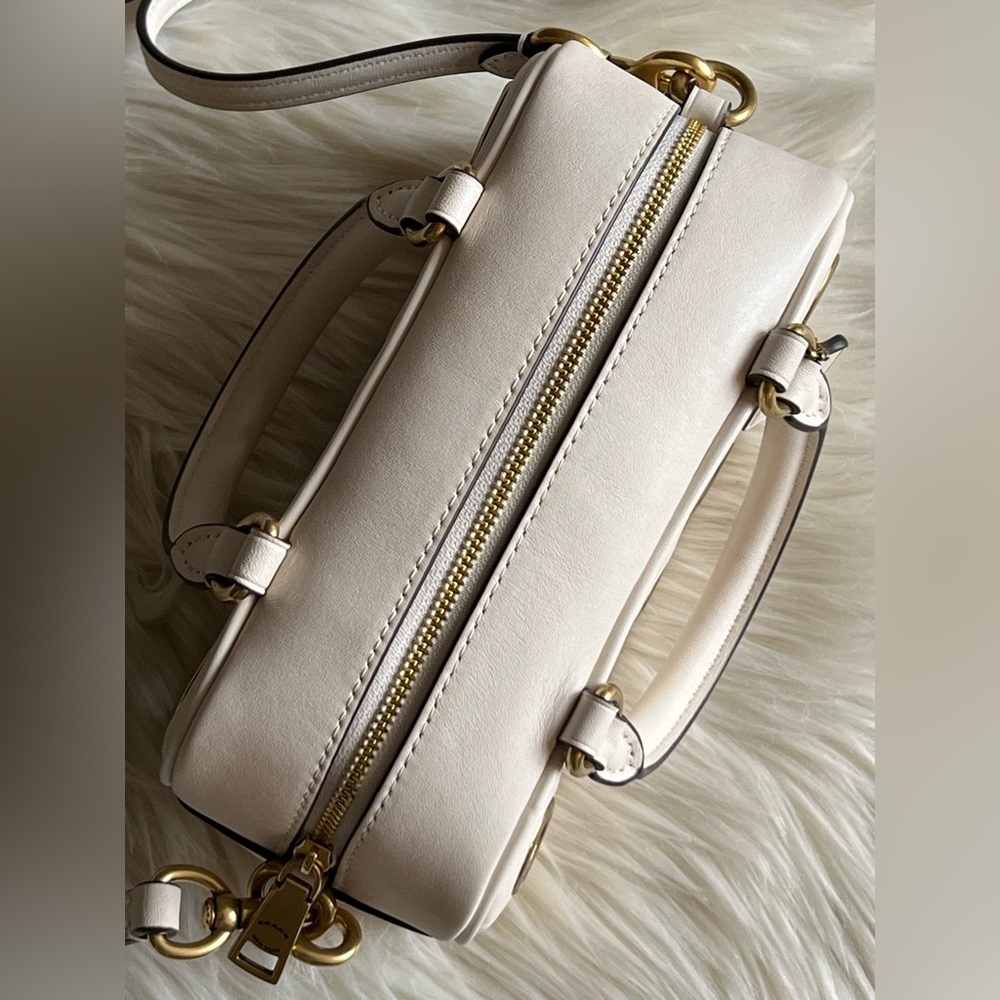 CY747 - Coach Satchel Crossbody Bag with Grommets - Picture 8 of 13